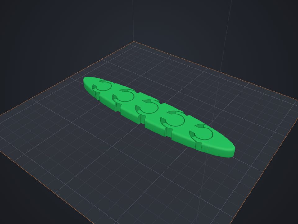 How to make an articulated part that comes off the printer ready