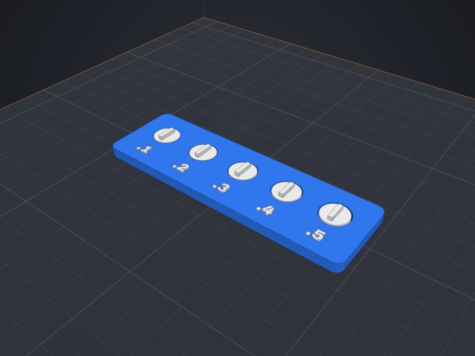 Example clearance test made with Lok3D